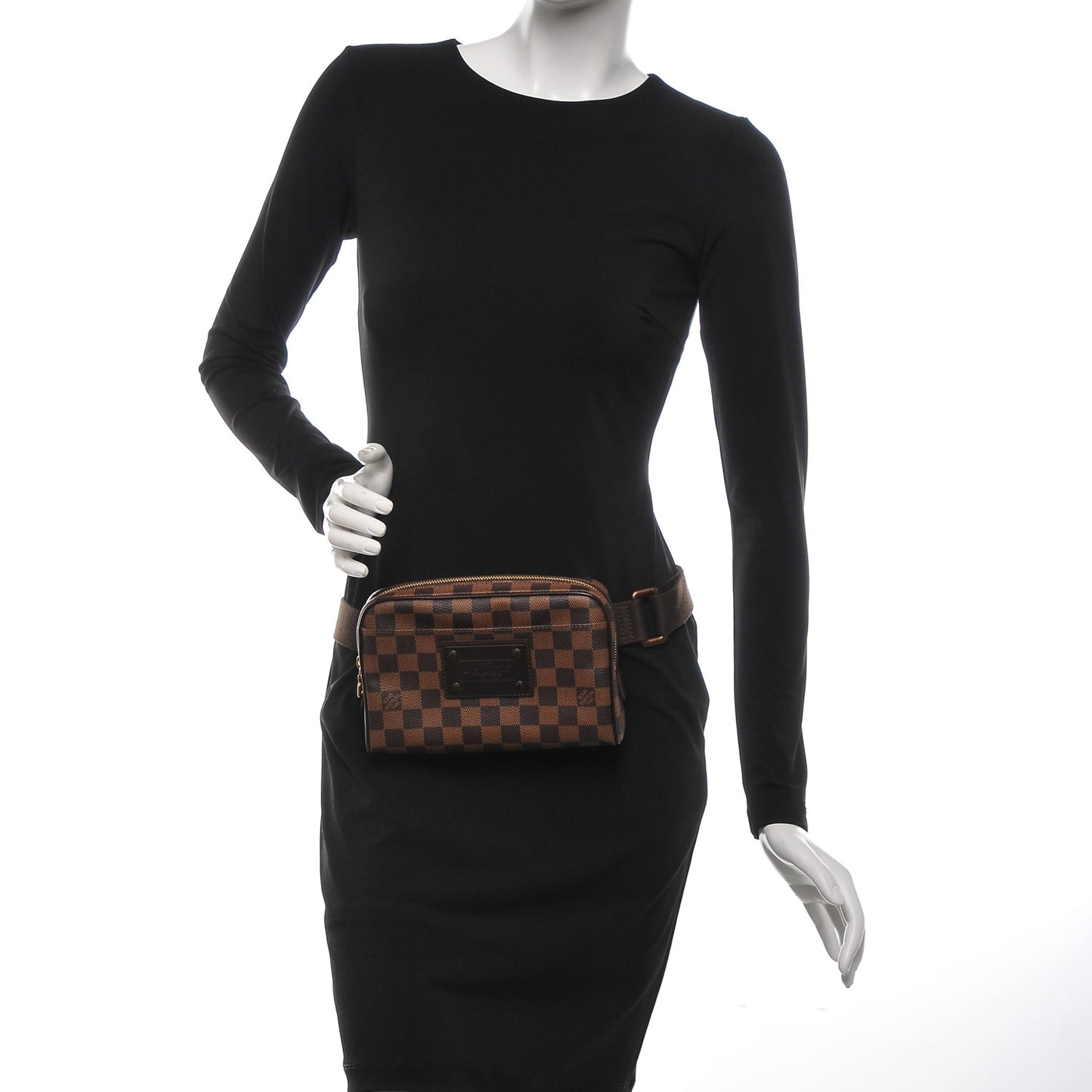 Damier Ebene Brooklyn Bum Bag