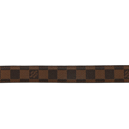 Louis Vuitton Damier Ebene 30mm Ellipse Belt 90 36 10 of 16