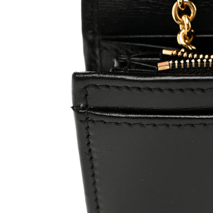 Gucci Calfskin Jackie 1961 Chain Wallet Black Black 12 of 12