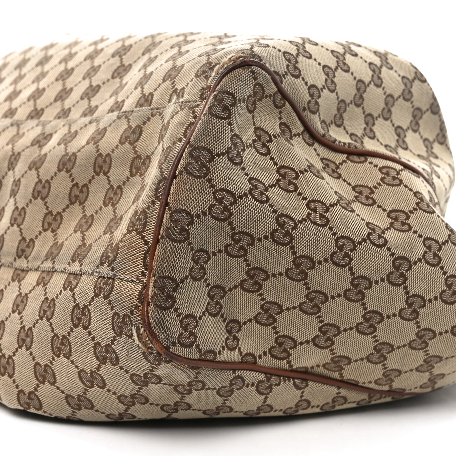 Gucci Monogram Large Sukey Tote Brown 9 of 11