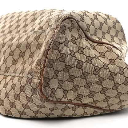 Gucci Monogram Large Sukey Tote Brown 9 of 11