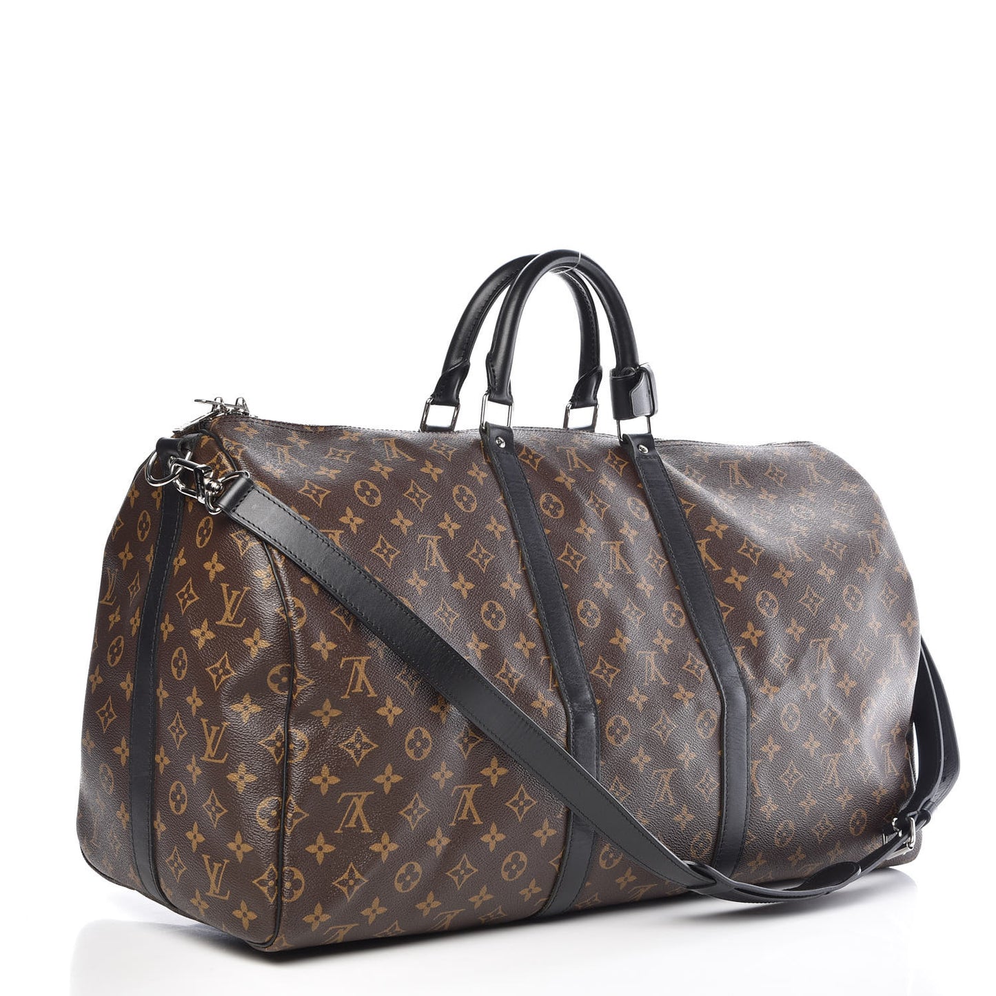 Monogram Macassar Keepall Bandouliere 55