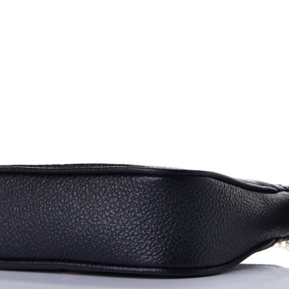 Louis Vuitton Empreinte Monogram Giant Mini Pochette Accessories Black 8 of 9