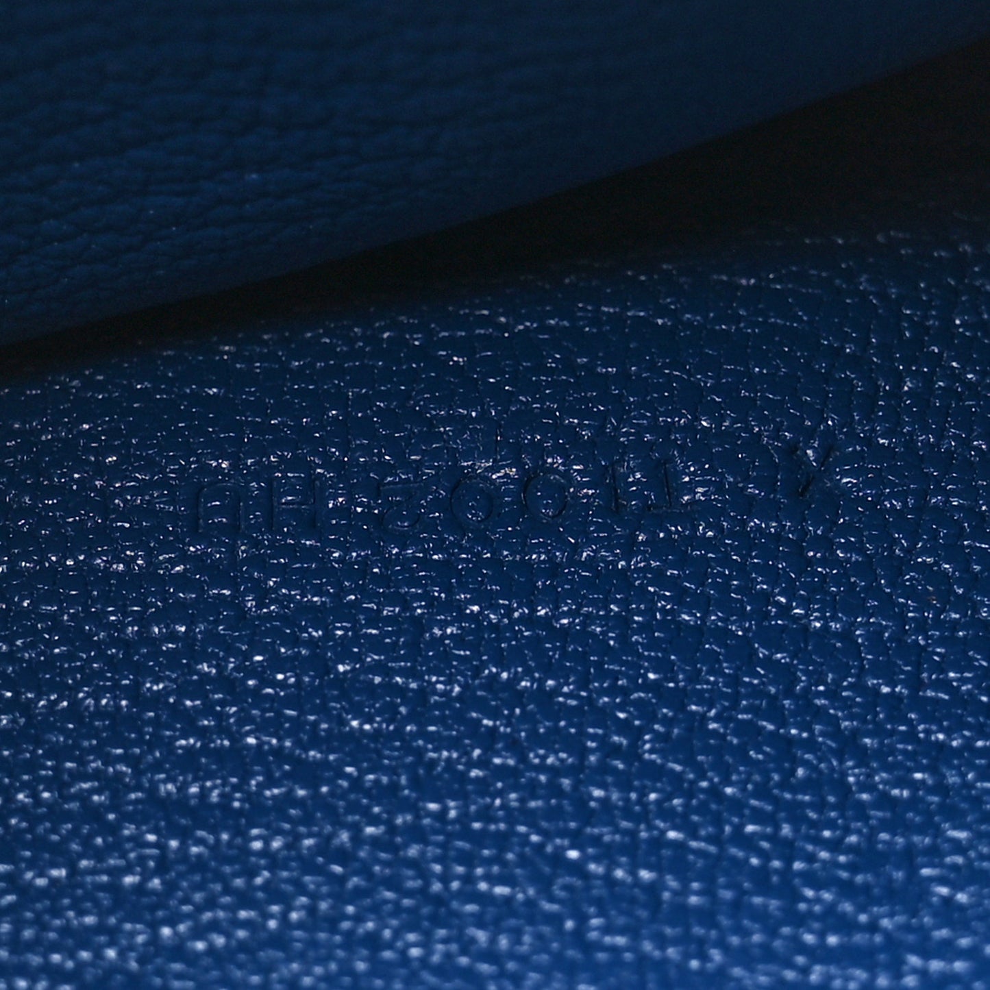 Chevre Mysore Bearn Gusset Wallet Bleu Agate