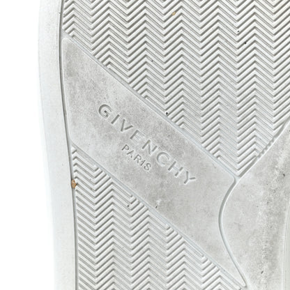 Givenchy Calfskin Band Logo Womens Urban Street Sneakers 39.5 White Black 11 of 13