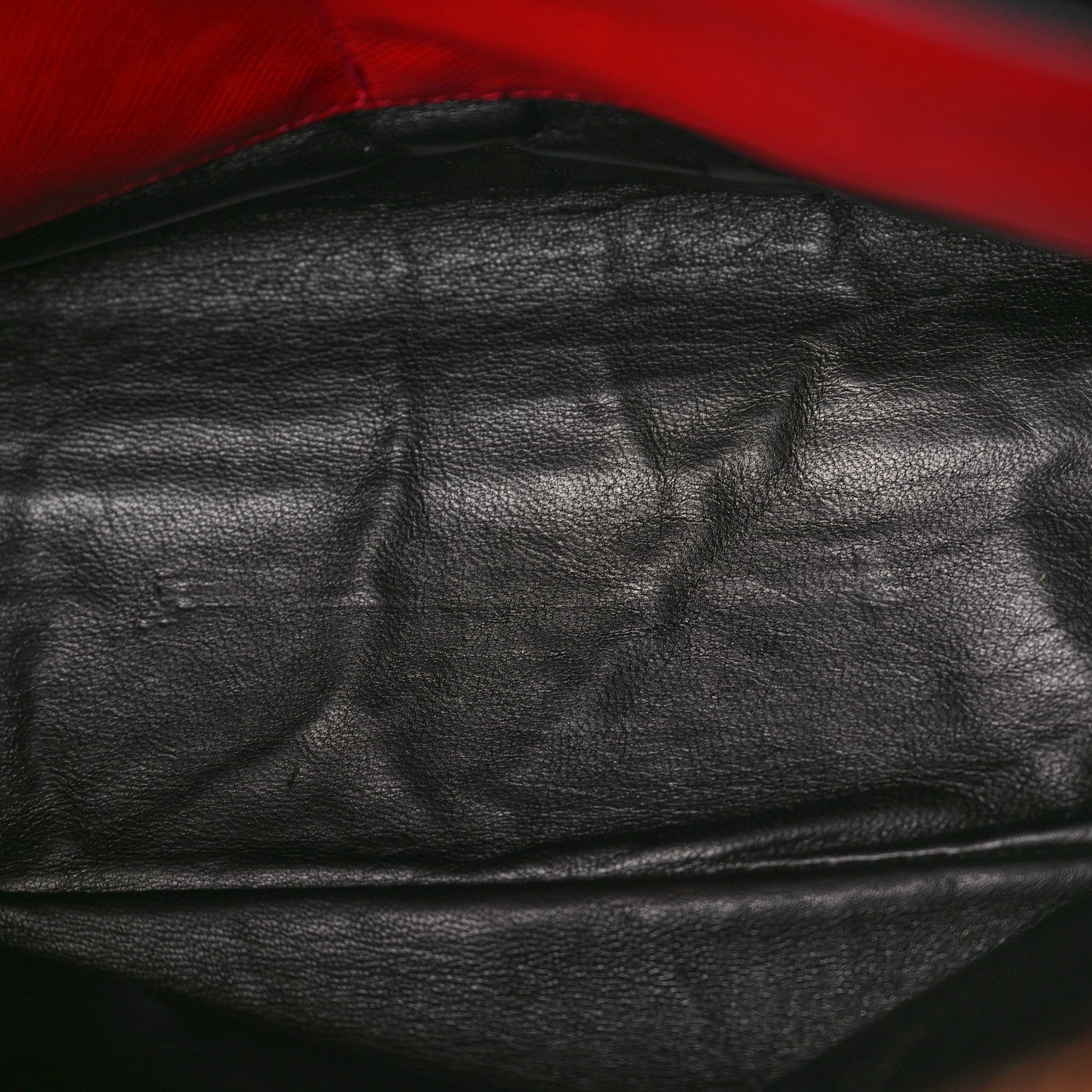 Prada Saffiano Soft Triple Pocket Tote Rosso 6 of 17