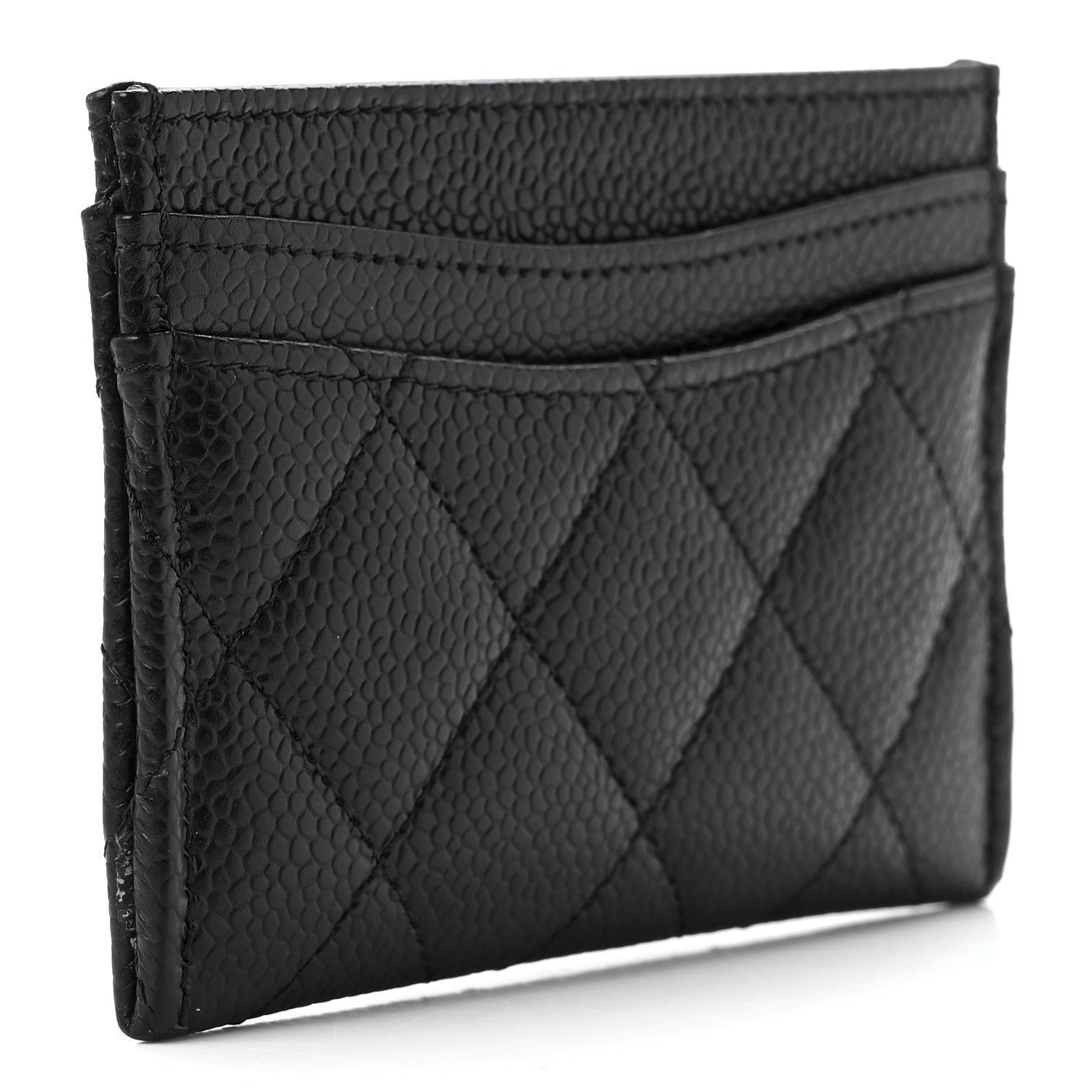 Chanel Caviar Quilted Card Holder Black 2 of 10