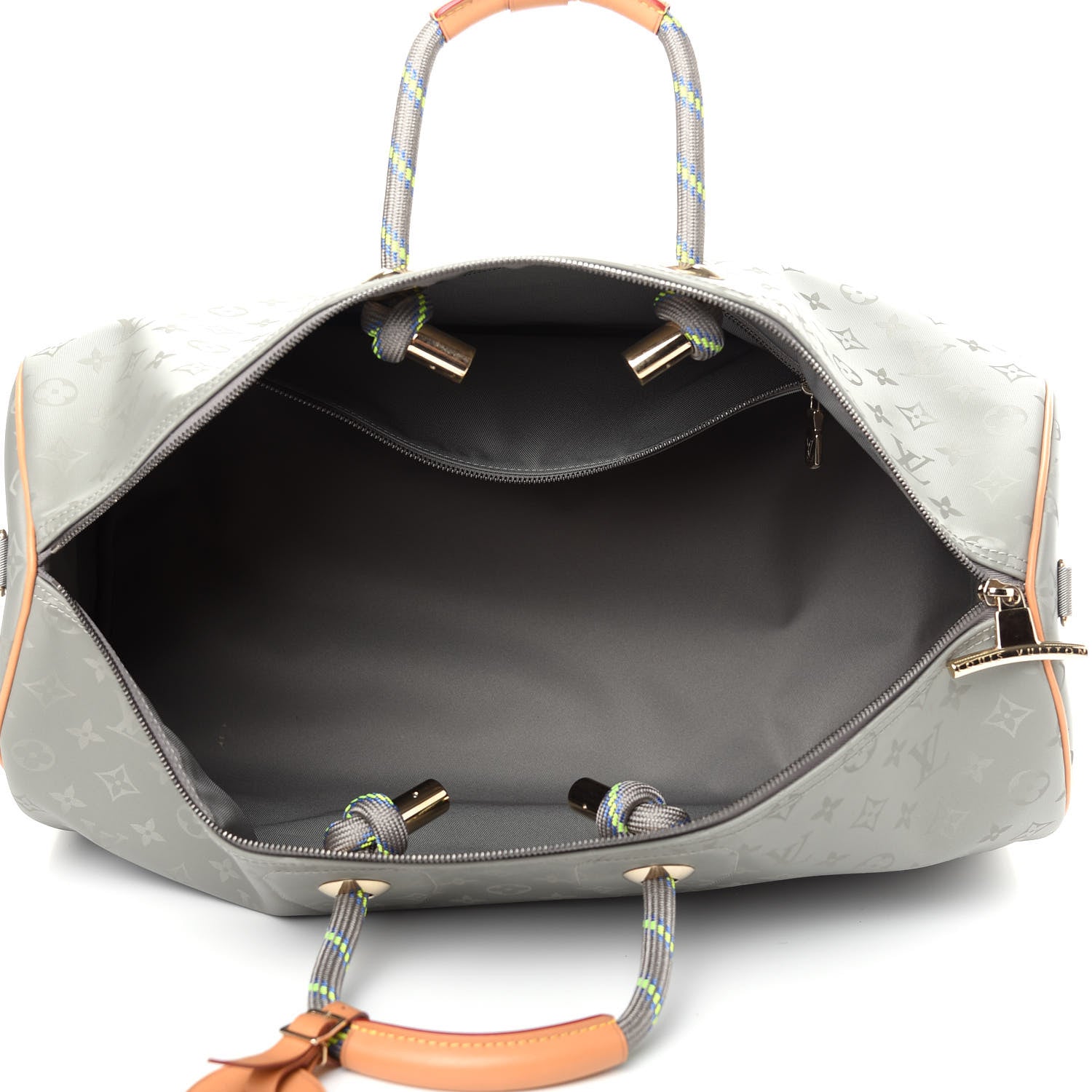 Louis Vuitton Monogram Titanium Keepall Bandouliere 50 4 of 9