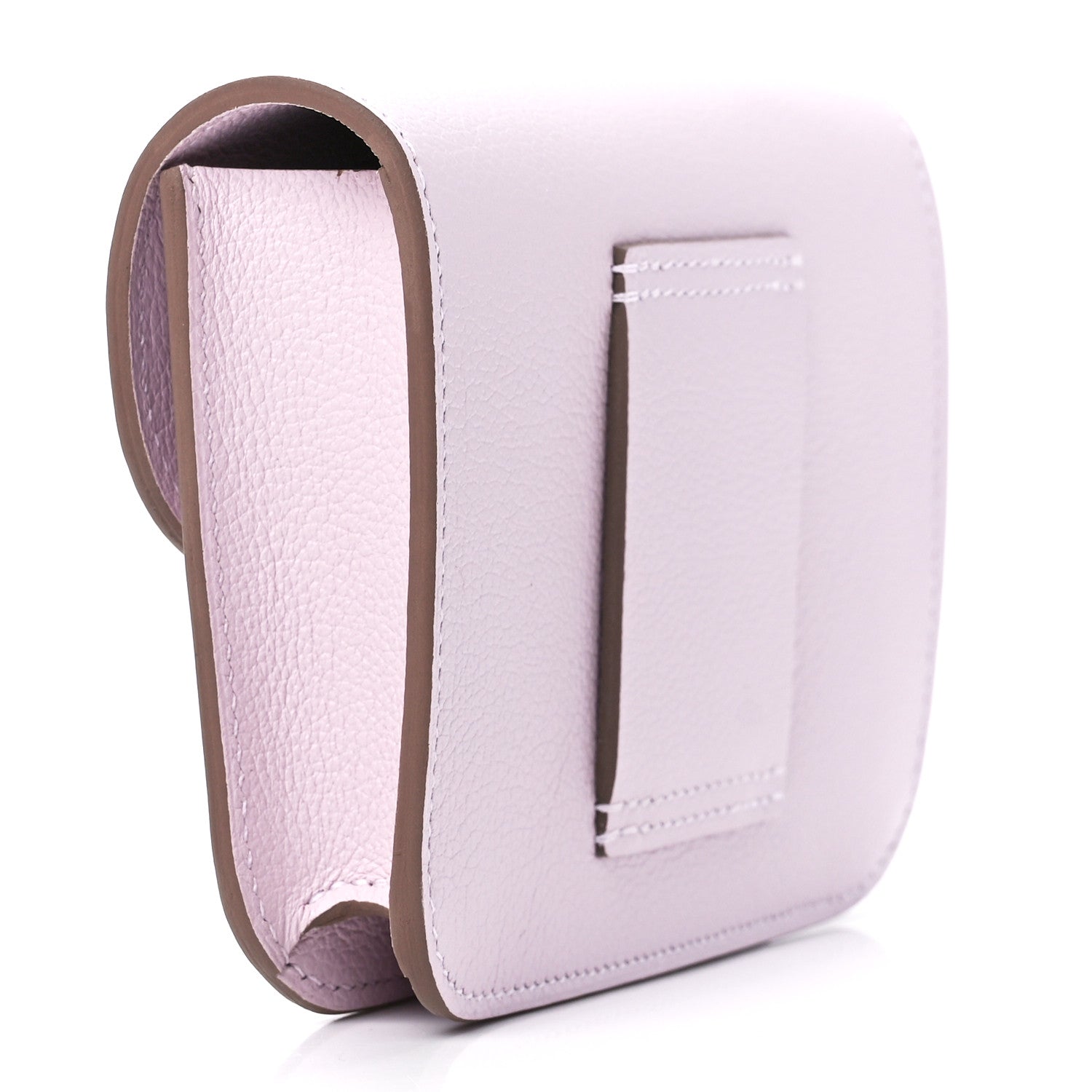 Hermes Evercolor Constance Slim Wallet Mauve Pale 4 of 15
