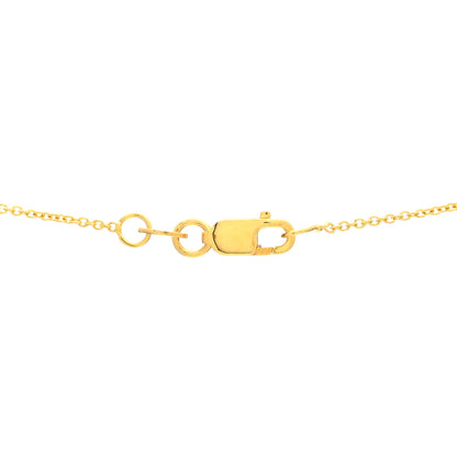 Roberto Coin 18K Yellow Gold Diamond Love Letter H Pendant Necklace 4 of 5