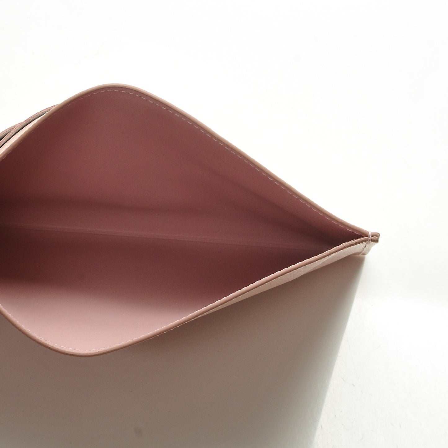 Calfskin Felicie Card Holder Insert Rose Ballerine