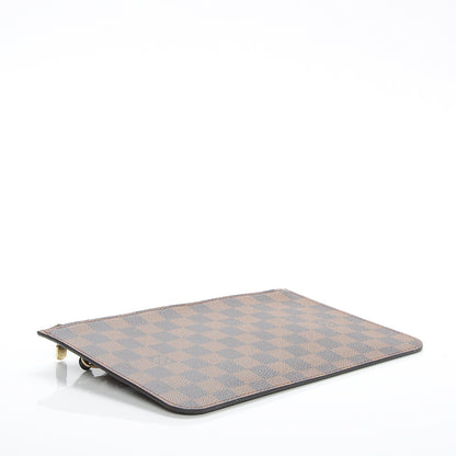 Louis Vuitton Damier Ebene Neverfull MM GM Pochette 4 of 7