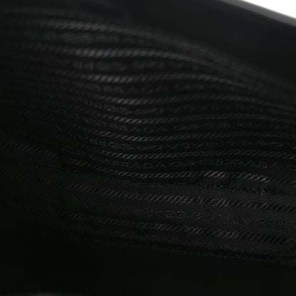 Prada Spazzolato Cleo Adjustable Strap Shoulder Bag  Black 5 of 9
