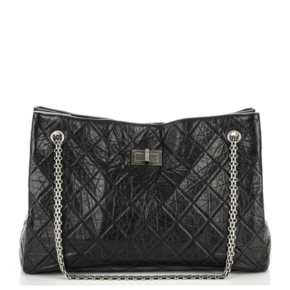 Chanel Aged Calfskin Reissue 2.55 Tote Black 1 of 7