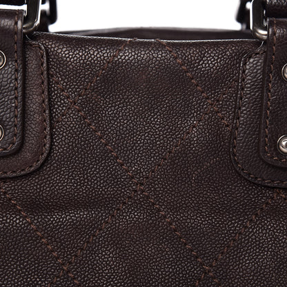 Chanel Caviar Large Outdoor Ligne Doctor Bag Brown 20 of 28