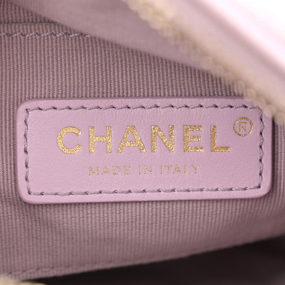Chanel Iridescent Caviar Quilted Vertical My Perfect Camera Case Pink 6 of 11