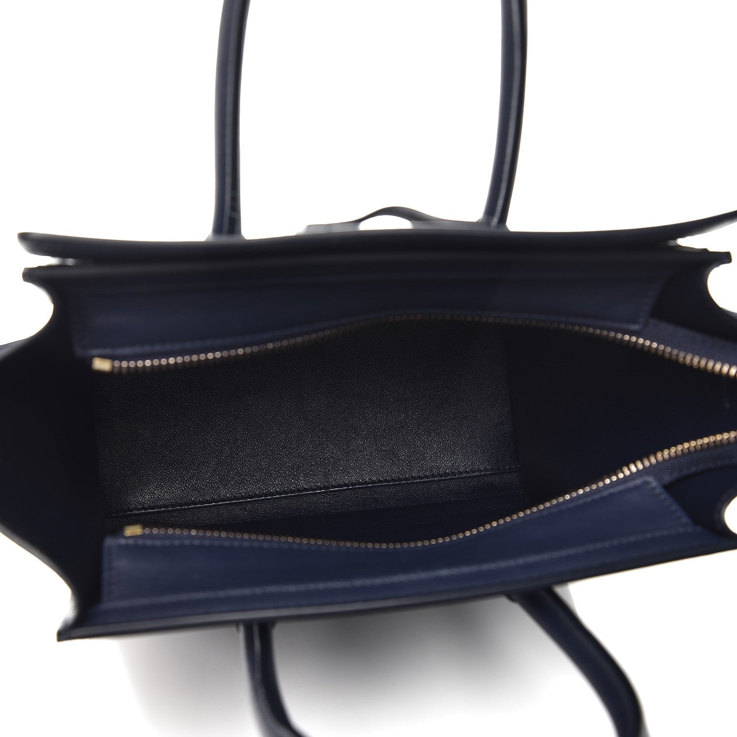 Celine Smooth Calfskin Nano Luggage Ink 5 of 8