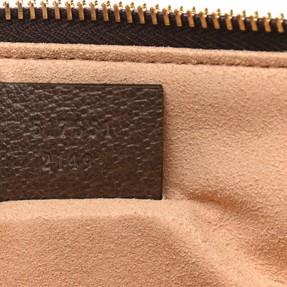 Gucci GG Supreme Monogram Large Ophidia Pouch Clutch Brown 8 of 8