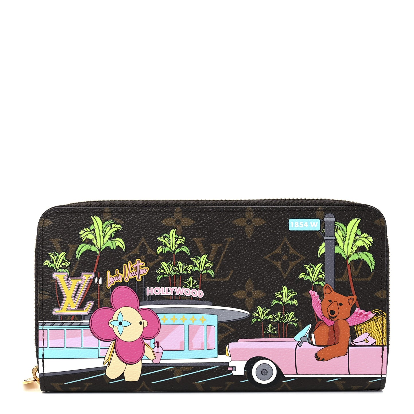 Monogram 2021 Christmas Animation Hollywood Zippy Wallet
