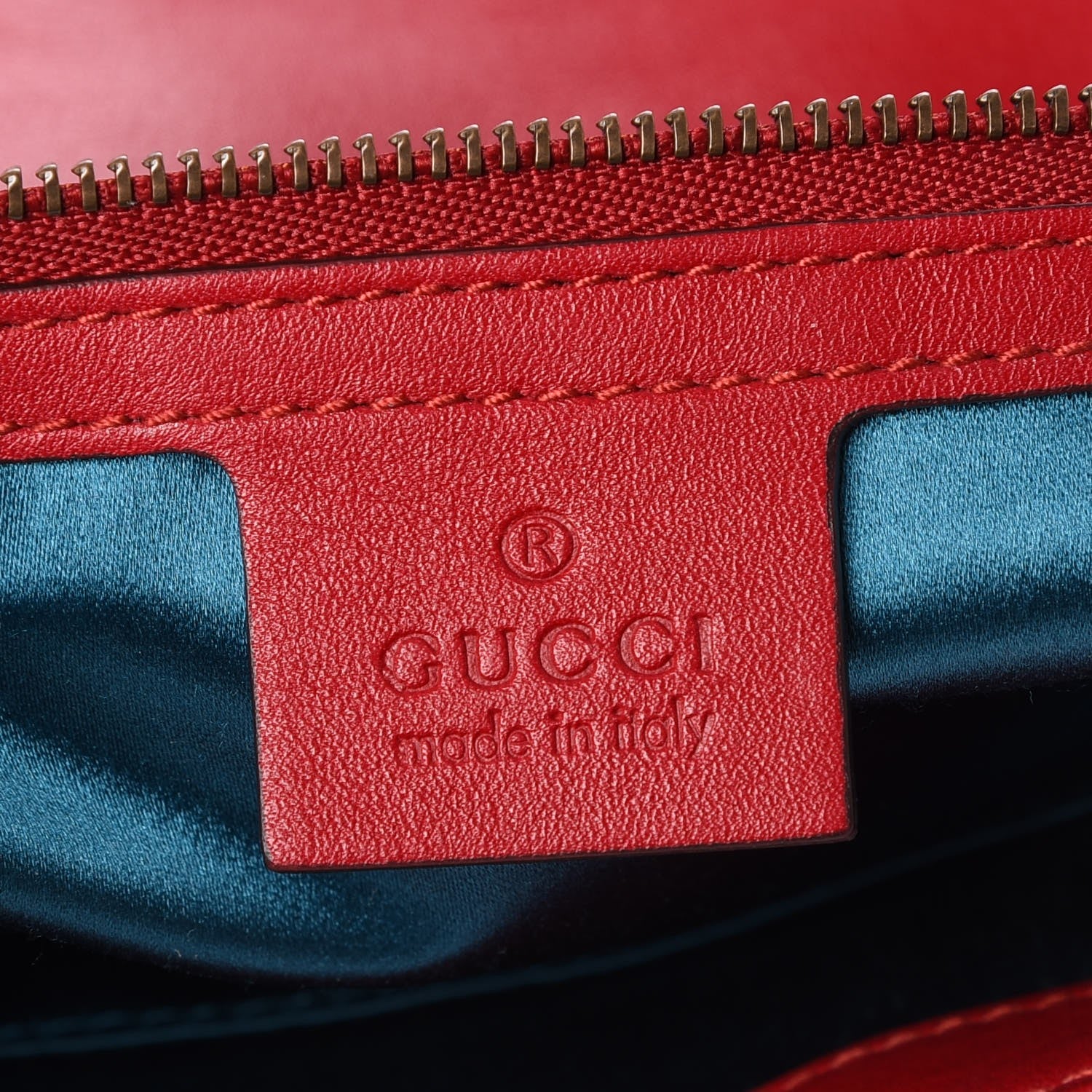 Gucci Velvet Matelasse Medium GG Marmont Shoulder Bag Hibiscus Red 8 of 22