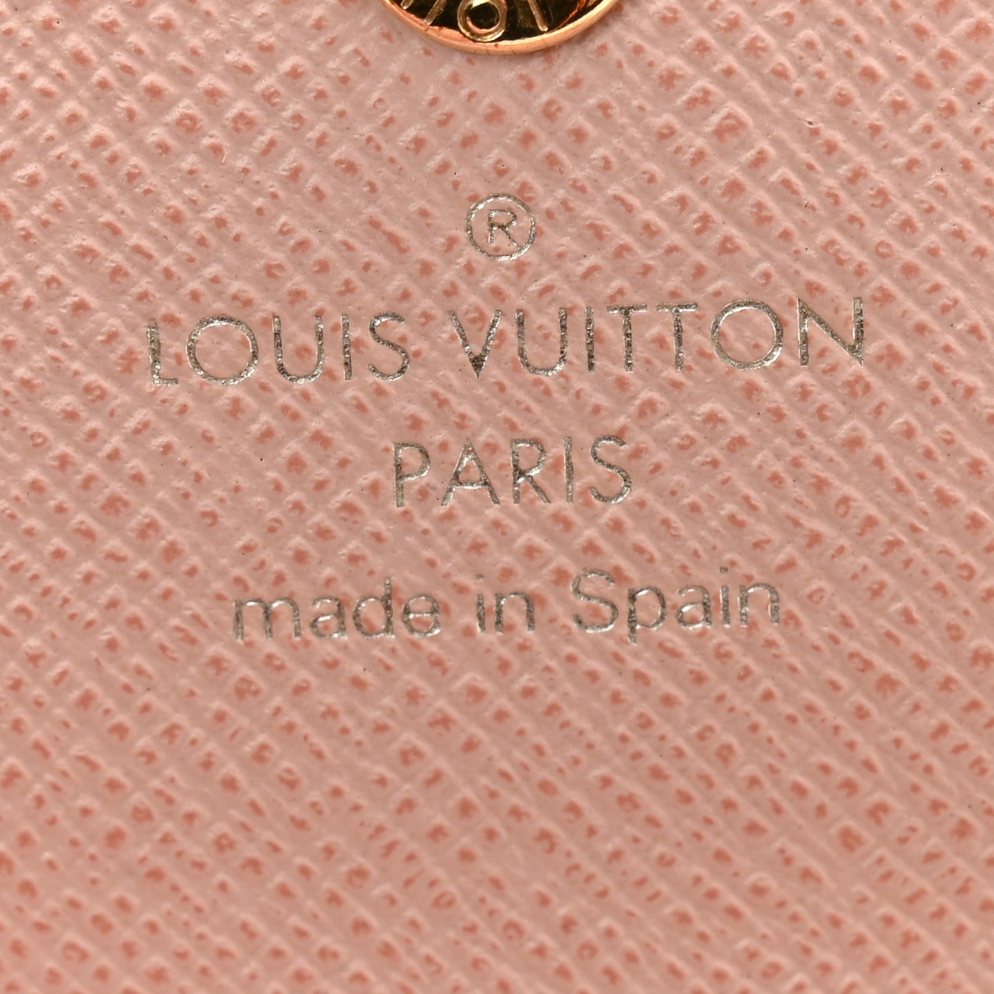 Monogram Rosalie Coin Purse Rose Ballerine