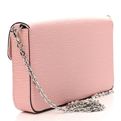 Louis Vuitton Epi Pochette Felicie Rose Ballerine 4 of 11