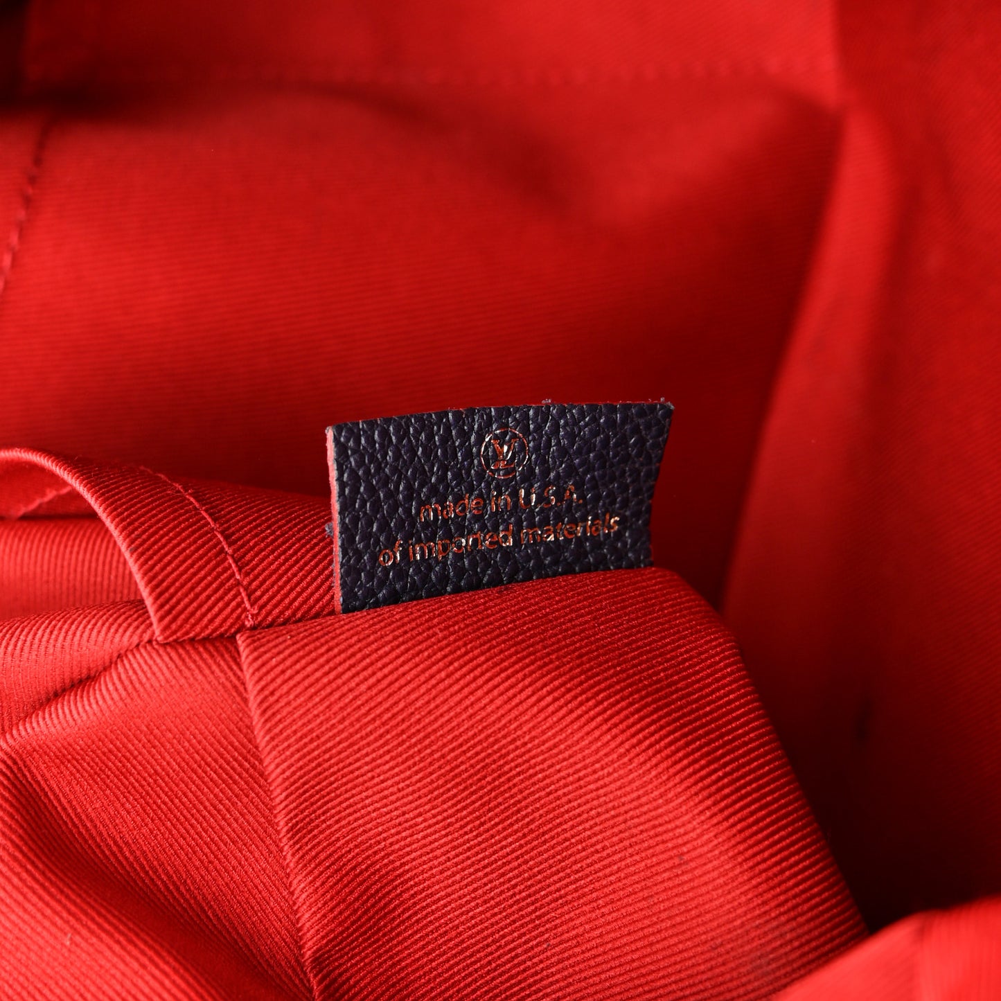 Empreinte Ponthieu MM Marine Rouge