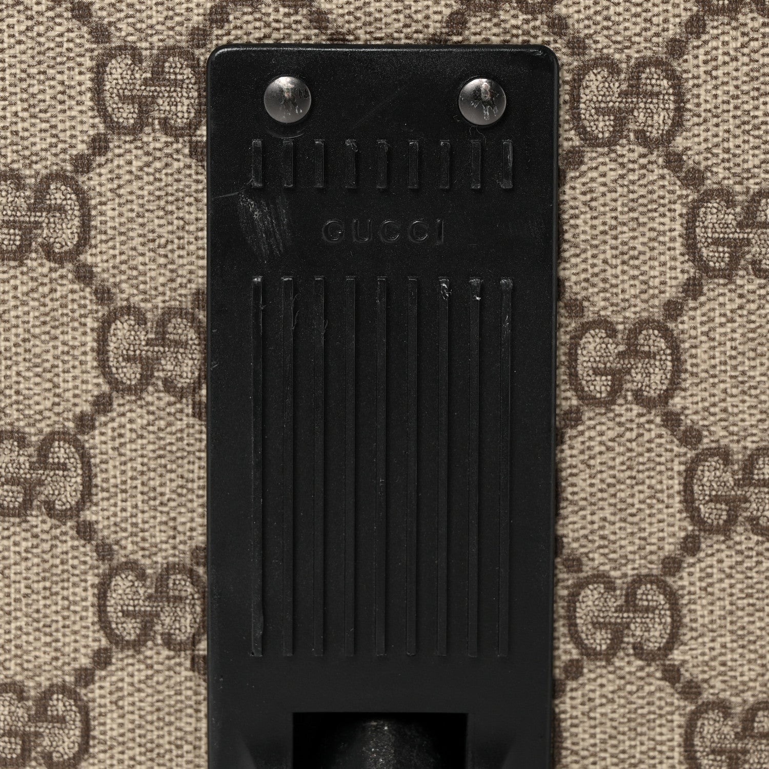 Gucci GG Plus Monogram Small Web Trolley Brown 10 of 13