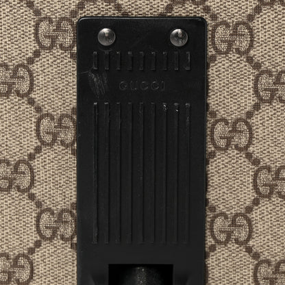 Gucci GG Plus Monogram Small Web Trolley Brown 10 of 13