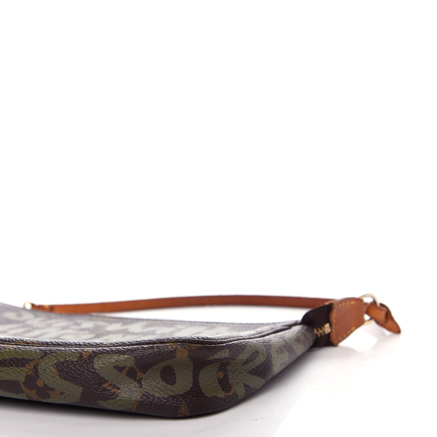 Louis Vuitton Monogram Graffiti Pochette Accessories Kaki 9 of 10