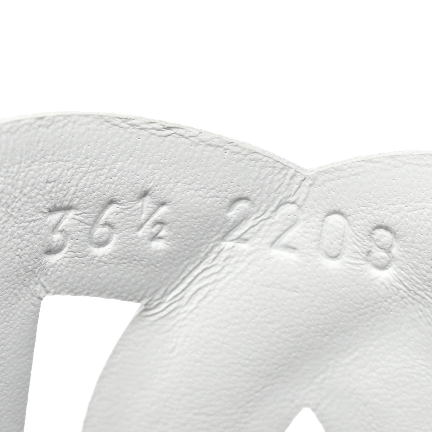 Nappa Womens Extra Sandals 36.5 White
