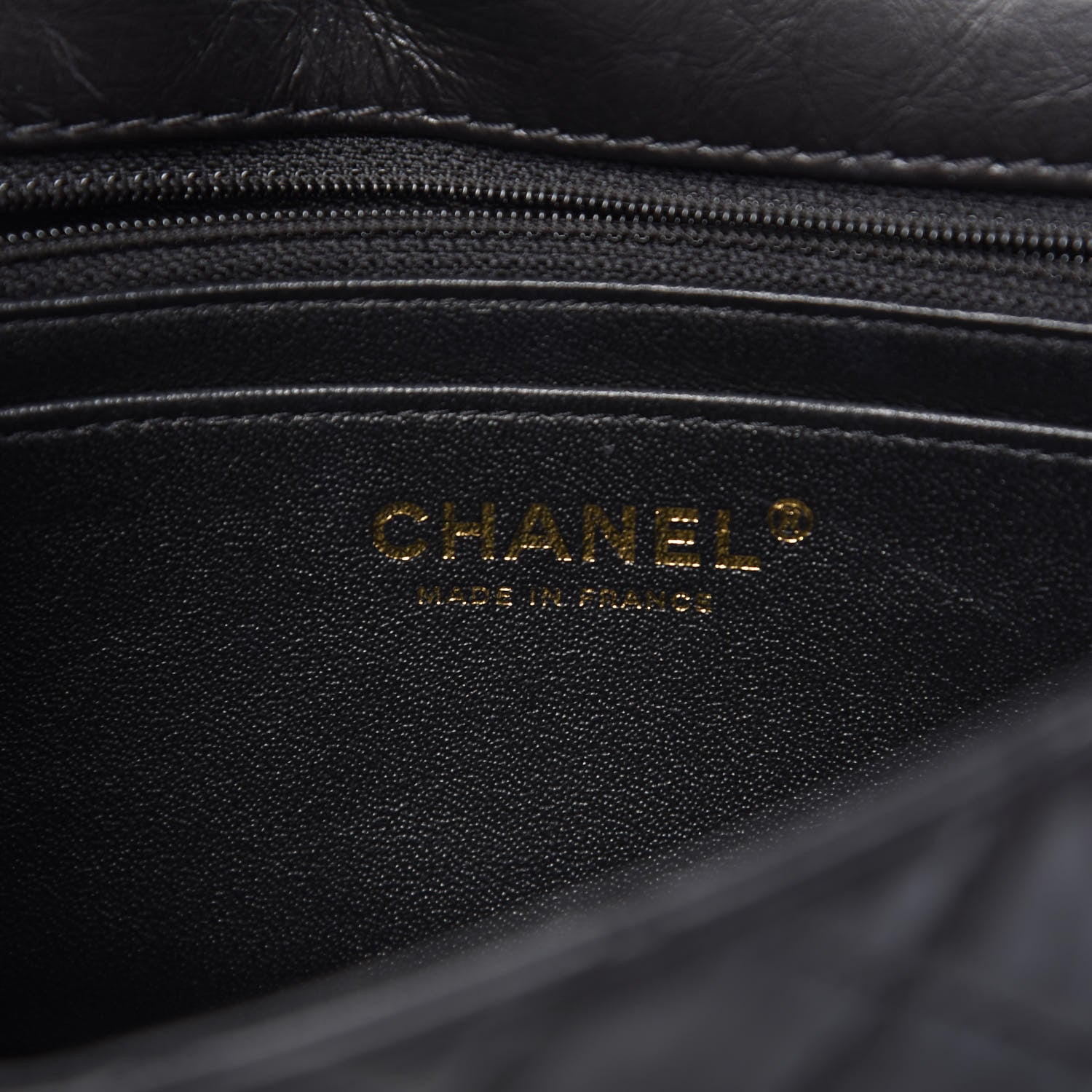 Chanel Aged Calfskin Quilted 2.55 Reissue Mini Flap Black 7 of 11