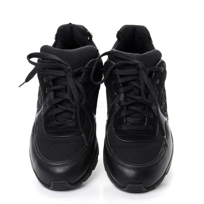 Chanel Toile Suede Calfskin CC Sneakers 35.5 Black 5 of 15