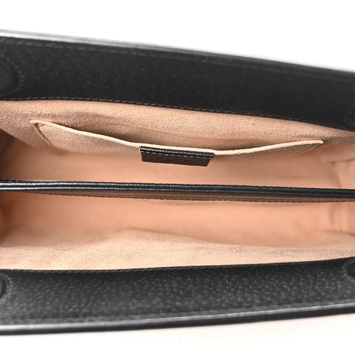 Gucci Calfskin GG Web Small Ophidia Chain Shoulder Bag Black 5 of 10