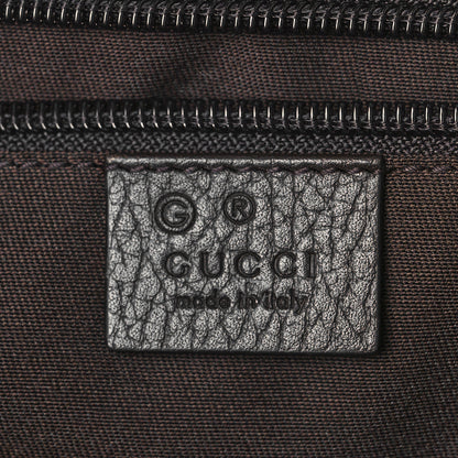 Gucci Monogram Flap Messenger Bag Beige Dark Brown 6 of 9