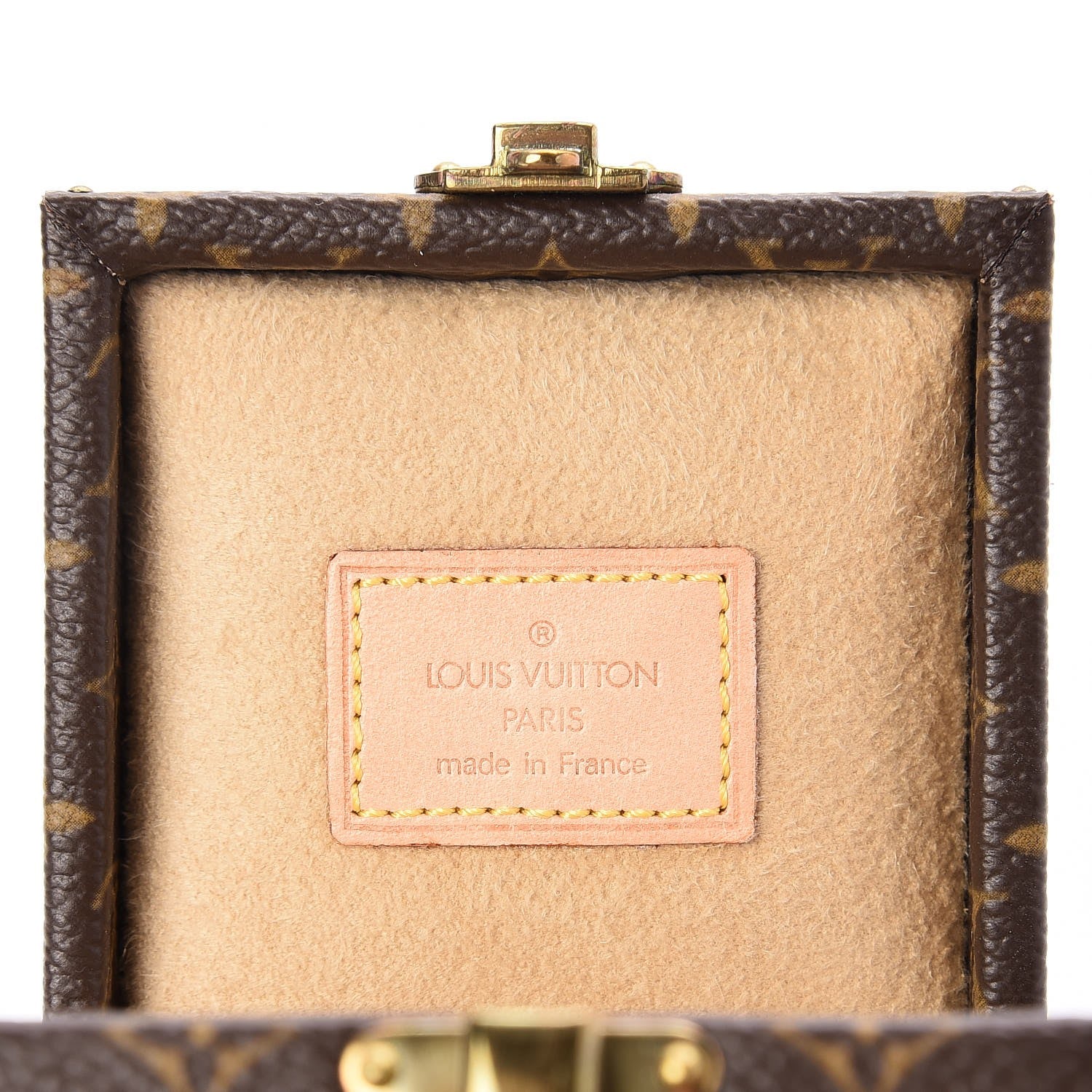 Louis Vuitton Monogram Ring Box Mini Trunk Case 8 of 8