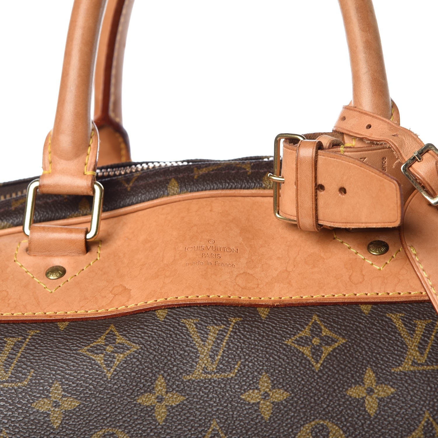 Louis Vuitton Monogram Alize 2 Compartment Luggage Travel Bag 17 of 23