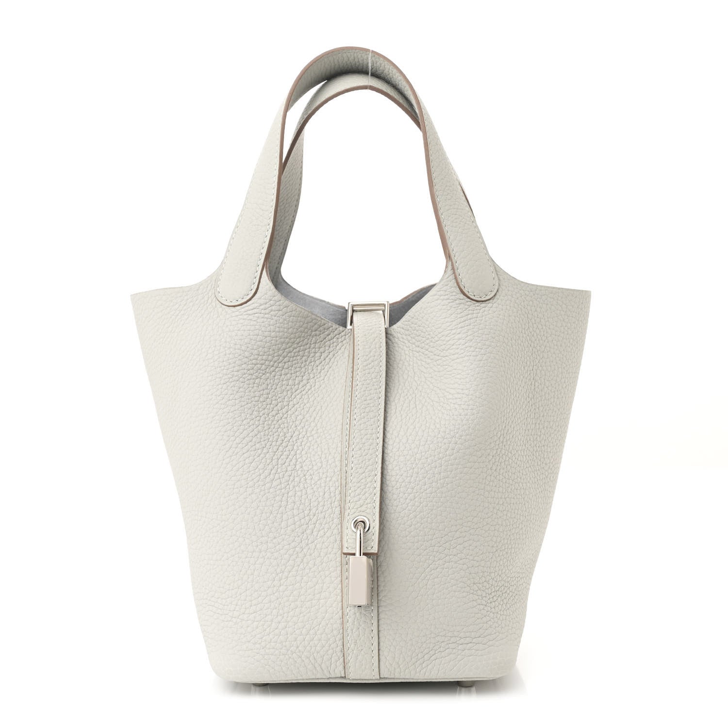 Hermes Taurillon Clemence Picotin Lock 18 PM Gris Perle 1 of 11
