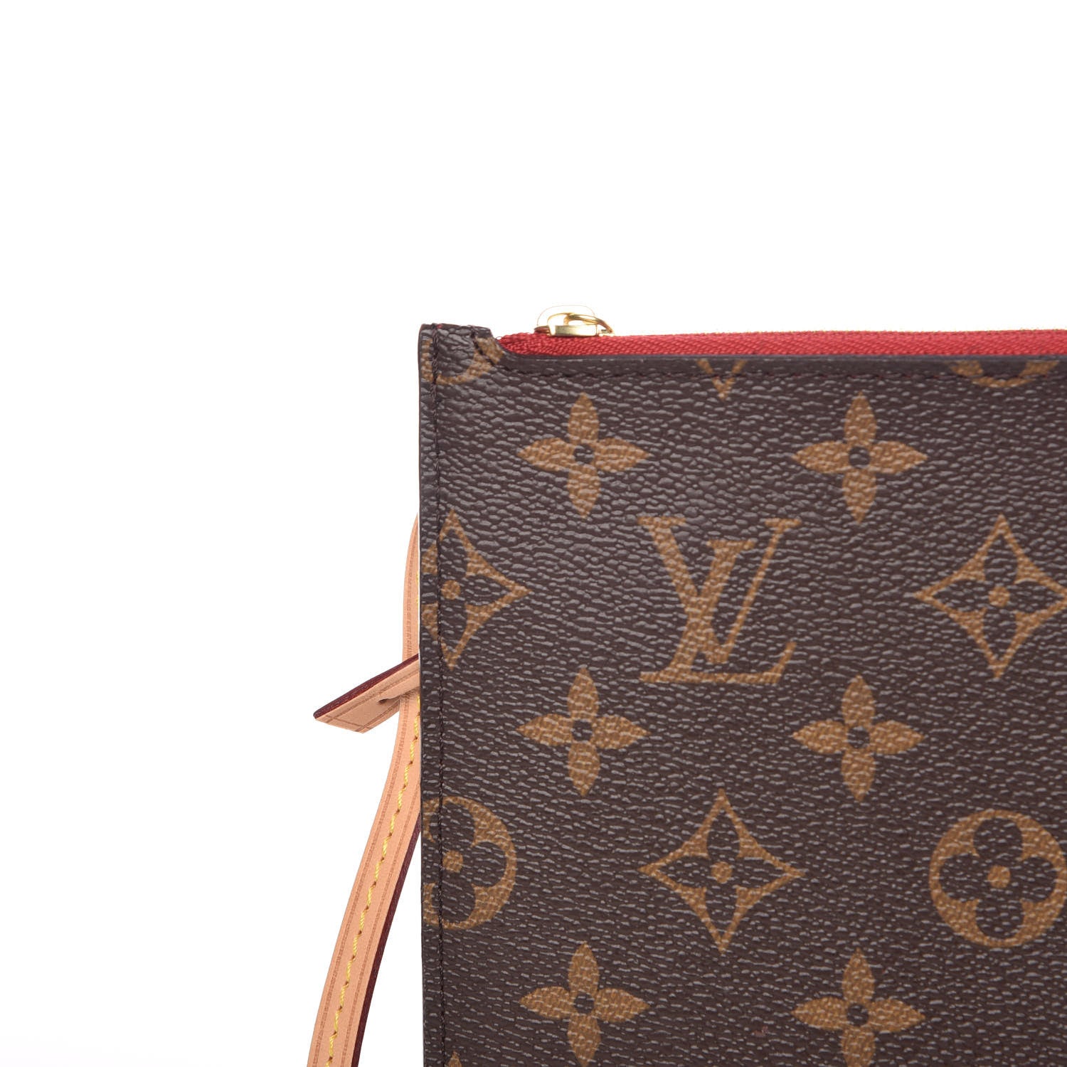Louis Vuitton Monogram Neverfull MM GM Pochette Cherry 9 of 9