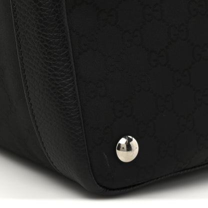 Gucci Nylon Monogram Travel Hobo Black 10 of 10