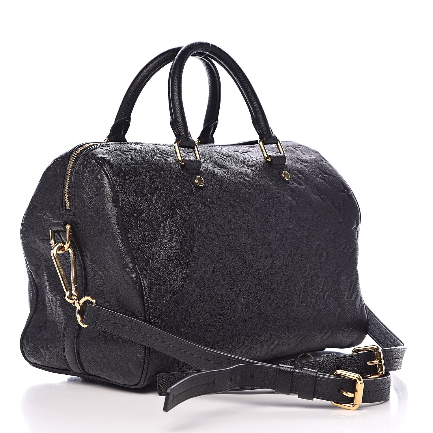 Louis Vuitton Empreinte Speedy Bandouliere 30 Black 3 of 9