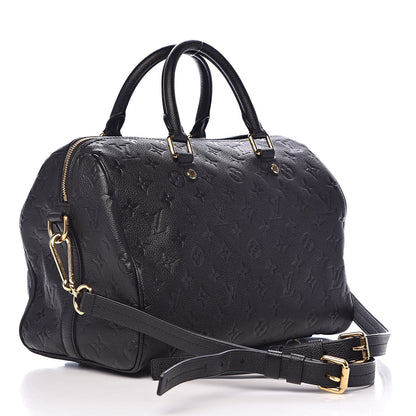 Louis Vuitton Empreinte Speedy Bandouliere 30 Black 3 of 9