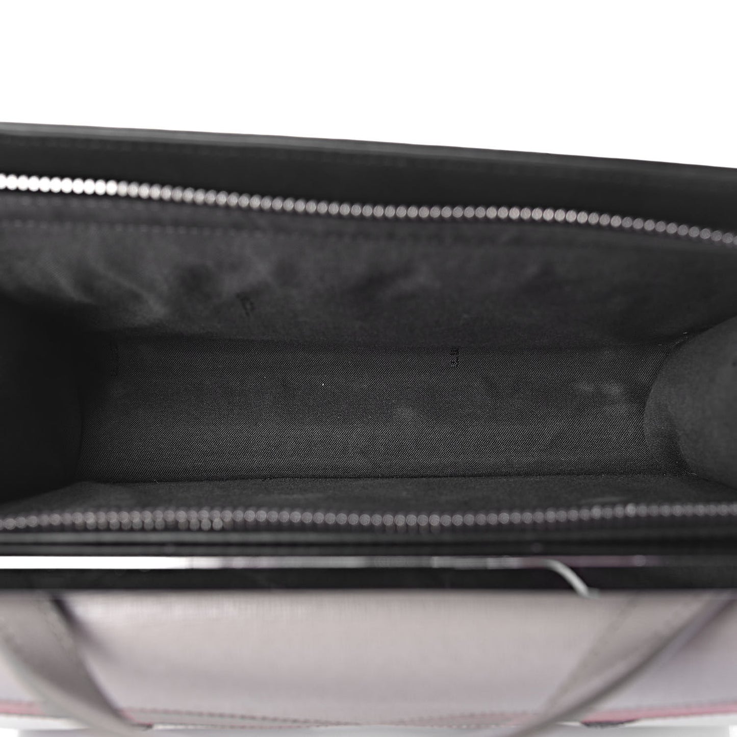Vitello Elite Monster Mini Demi Jour Shoulder Bag Ribes Grigio Polvere Carbone
