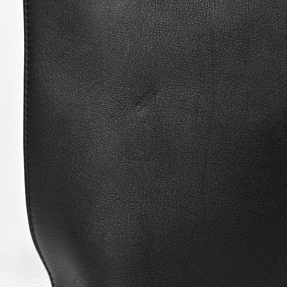 Celine Calfskin Large Horizontal Cabas Phantom White Black 10 of 15
