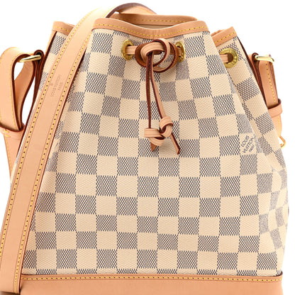 Louis Vuitton Damier Azur Noe BB 8 of 10