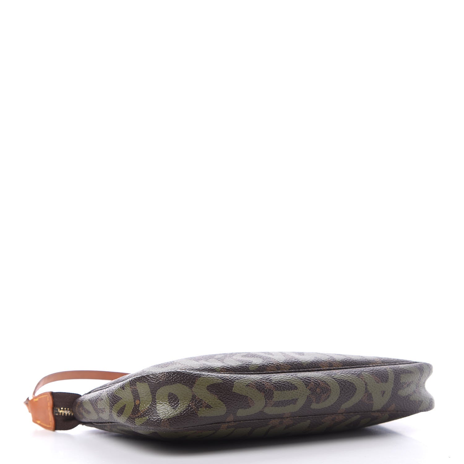 Louis Vuitton Monogram Graffiti Pochette Accessories Kaki 4 of 10