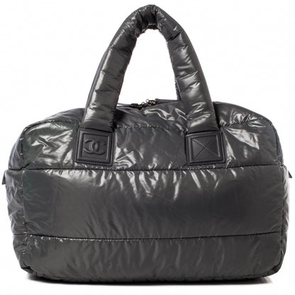 Chanel Nylon Coco Cocoon Tote Grey 1 of 10