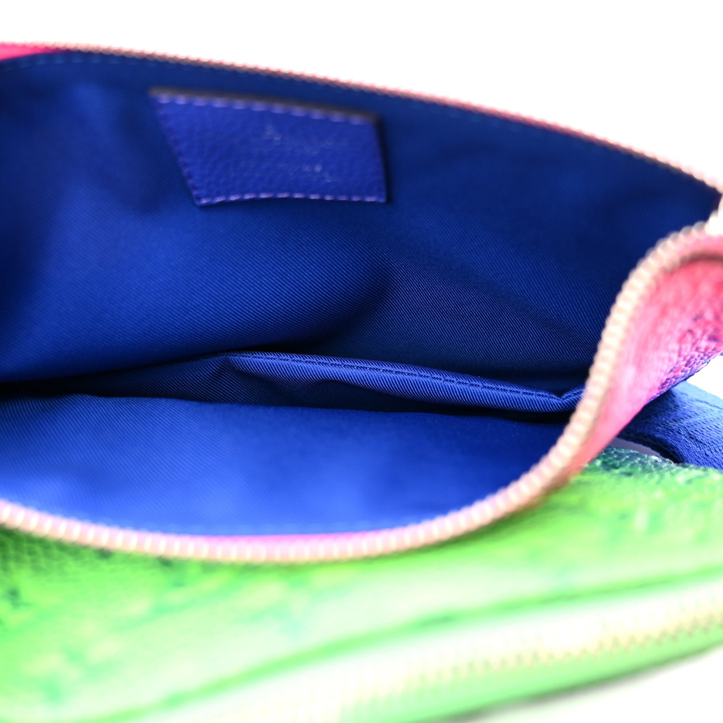 Taurillon Illusion Trio Pouch Bleu Rose