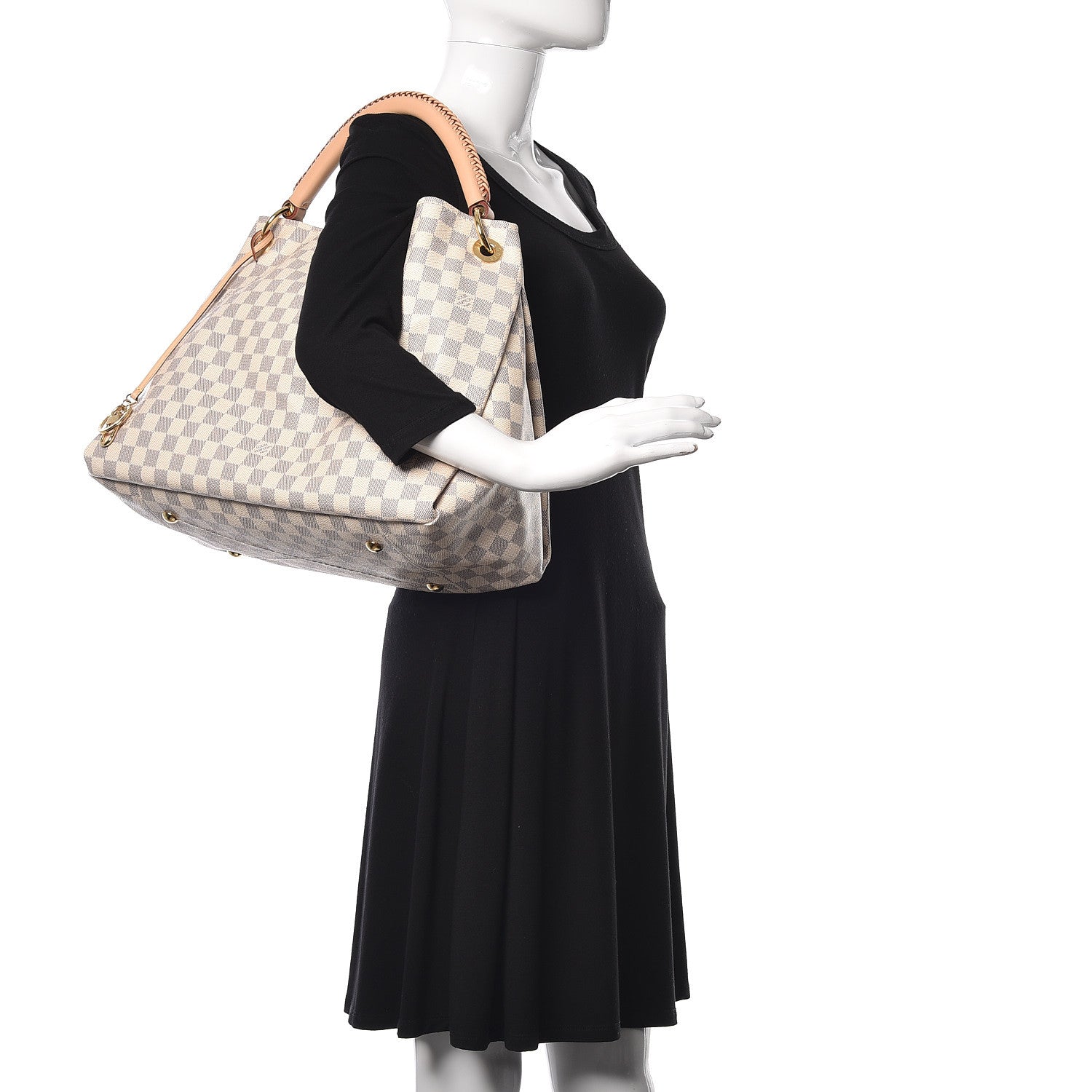 Louis Vuitton Damier Azur Artsy MM 2 of 11