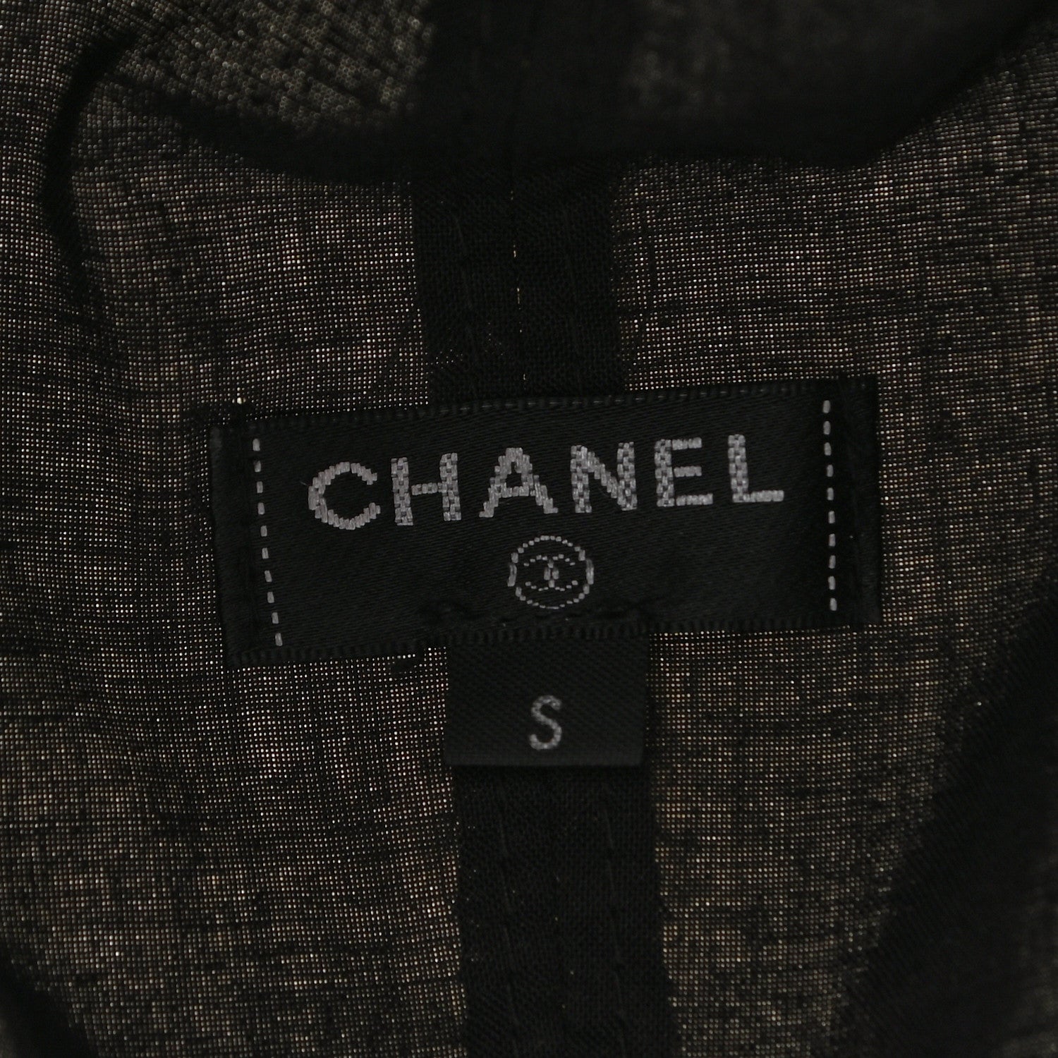 Chanel Terry Cotton CC Cap Hat S White 8 of 8